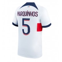 Echipament fotbal Paris Saint-Germain Marquinhos #5 Tricou Deplasare 2023-24 maneca scurta